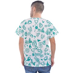 Men s V-Neck Scrub Top 