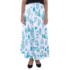 Flared Maxi Skirt 