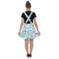 Velvet Suspender Skater Skirt 