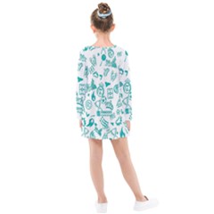 Kids  Long Sleeve Dress 