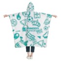 Kids  Hooded Rain Ponchos 