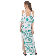 Maxi Chiffon Cover Up Dress 