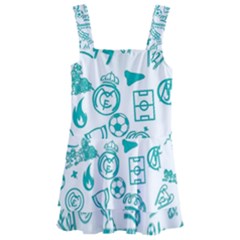 Kids  Layered Skirt Swimsuit 