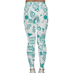 Lightweight Velour Classic Yoga Leggings 