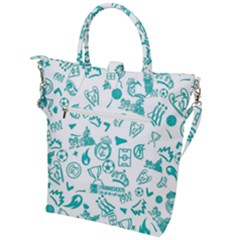 Buckle Top Tote Bag 