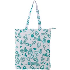 Double Zip Up Tote Bag 