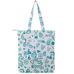 Double Zip Up Tote Bag 