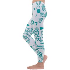 Kids  Lightweight Velour Leggings 