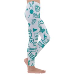 Kids  Lightweight Velour Leggings 