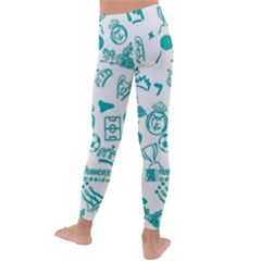 Kids  Lightweight Velour Leggings 