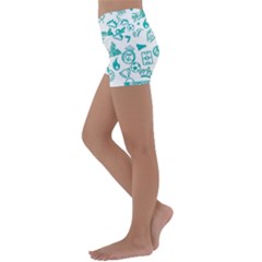 Kids  Lightweight Velour Yoga Shorts 