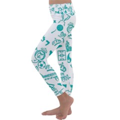 Kids  Lightweight Velour Classic Yoga Leggings 