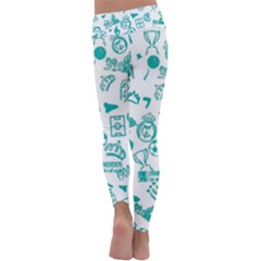 Kids  Lightweight Velour Classic Yoga Leggings 