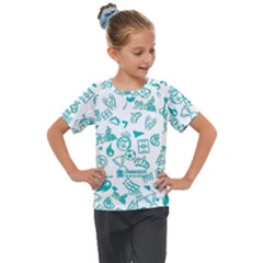 Kids  Mesh Piece T-Shirt 