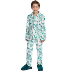 Kids  Long Sleeve Velvet Pajamas Set 