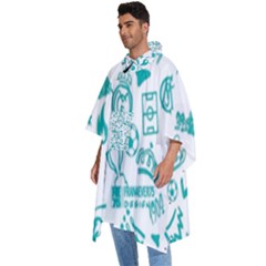 Men s Hooded Rain Ponchos 