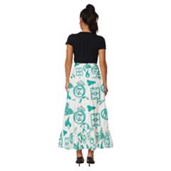 Tiered Ruffle Maxi Skirt 