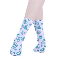 Smooth Crew Length Tube Socks 