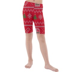 Kids  Mid Length Swim Shorts 