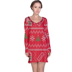 Long Sleeve Nightdress 