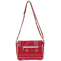 Shoulder Bag with Back Zipper 