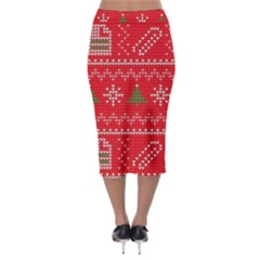 Midi Pencil Skirt 