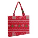 Zipper Medium Tote Bag Front