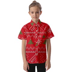 Kids  Short Sleeve Shirt 