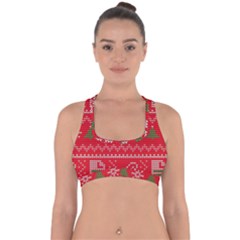 Cross Back Hipster Bikini Top  