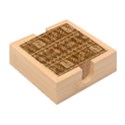 Bamboo Coaster Set 