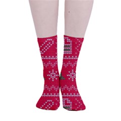 Smooth Crew Length Tube Socks 