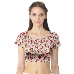 Short Sleeve Crop Top 