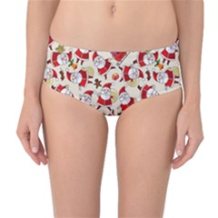 Mid-Waist Bikini Bottoms 