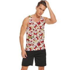 Men s Wide Collar Tank Top 