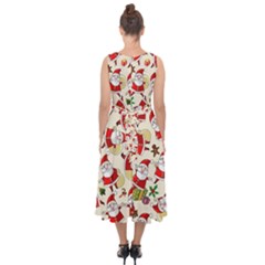 Midi Tie-Back Chiffon Dress 