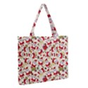 Zipper Medium Tote Bag Front