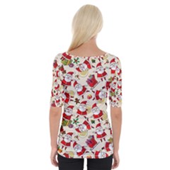 Wide Neckline T-Shirt 