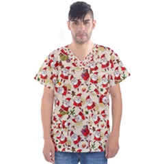 Men s V-Neck Scrub Top 