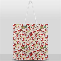 Full Print Rope Handle Tote (Large) 