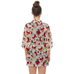 Half Sleeve Chiffon Kimono 