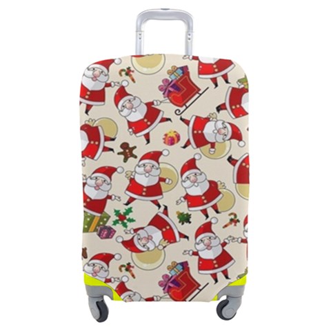 Santa Claus Patterns, Christmas Decorations Luggage Cover (Medium) from ArtsNow.com