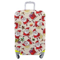 Santa Claus Patterns, Christmas Decorations Luggage Cover (Medium) from ArtsNow.com