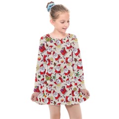 Kids  Long Sleeve Dress 