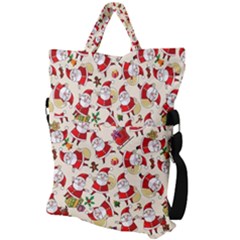 Fold Over Handle Tote Bag 