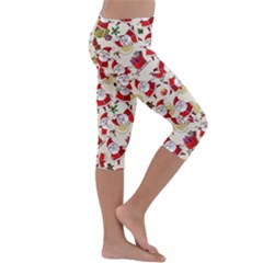 Kids  Lightweight Velour Capri Leggings  