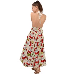 Backless Maxi Beach Dress 