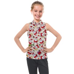 Kids  Sleeveless Polo T-Shirt 