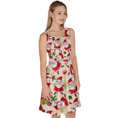 Knee Length Skater Dress With Pockets 