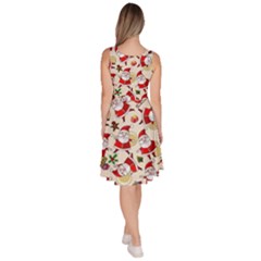 Knee Length Skater Dress With Pockets 