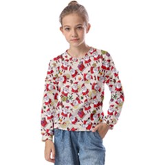 Kids  Long Sleeve T-Shirt with Frill  